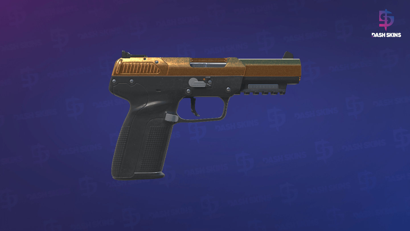 Five-SeveN | Copper Galaxy (Factory New) - Backside Screenshot