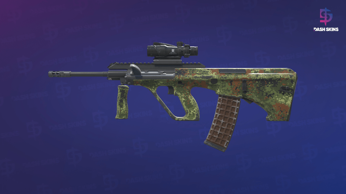 AUG | Commando Company (Field-Tested) - Frontside Screenshot