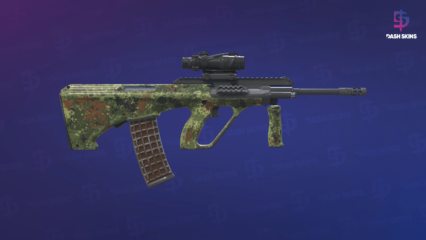 AUG | Commando Company (Field-Tested) - Backside Screenshot