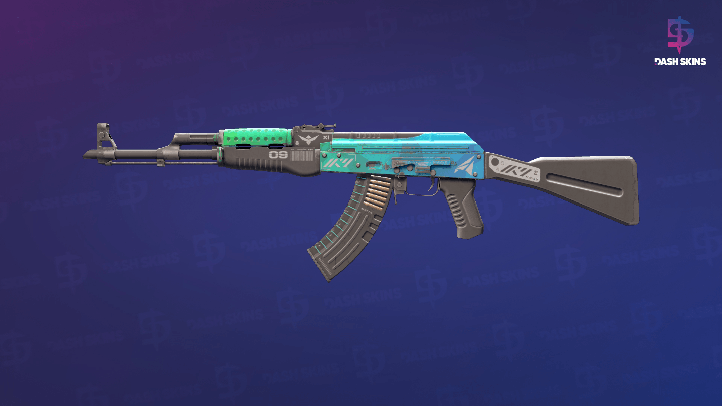 AK-47 | Ice Coaled (Field-Tested) - Frontside Screenshot