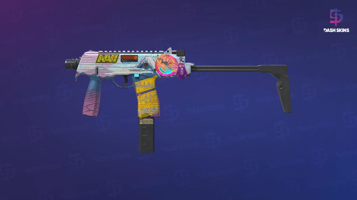 StatTrak™ MP9 | Mount Fuji (Field-Tested) - Frontside Screenshot