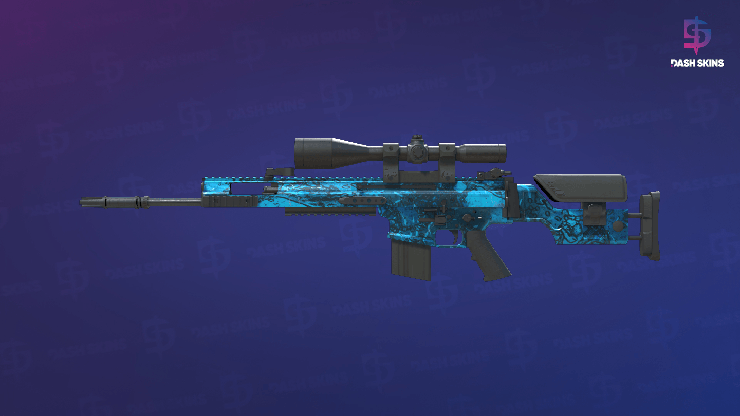 SCAR-20 | Grotto (Field-Tested) - Frontside Screenshot