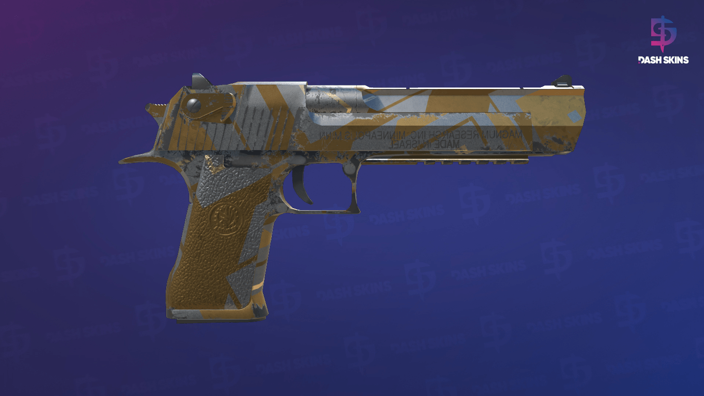 Desert Eagle | Bronze Deco (Field-Tested) - Backside Screenshot
