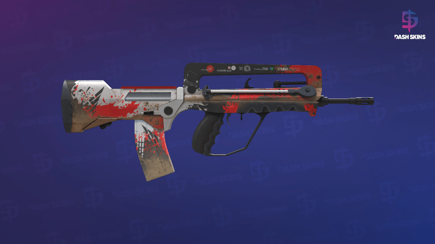 FAMAS | Roll Cage (Field-Tested) - Backside Screenshot