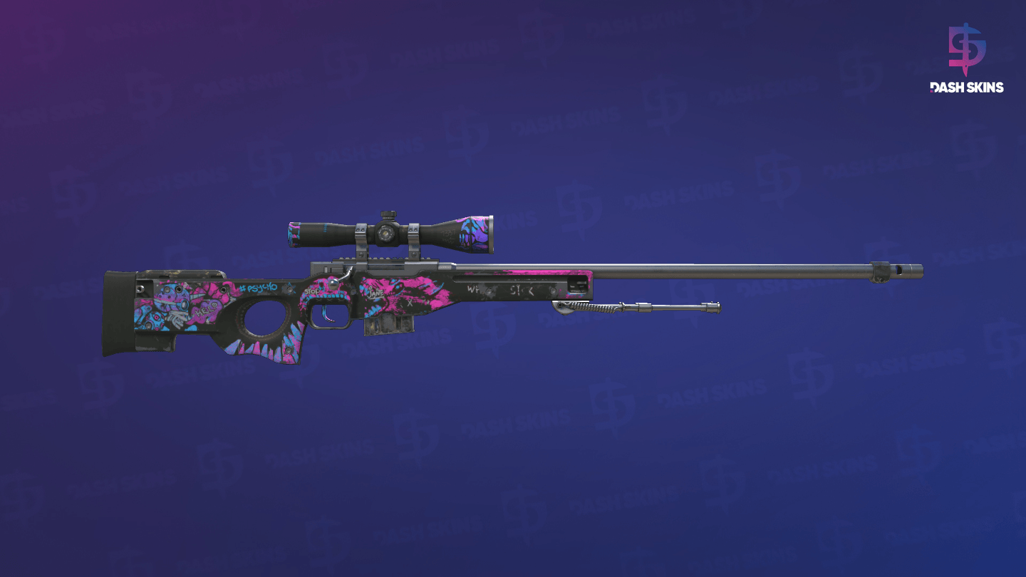 AWP | Fever Dream (Field-Tested) - Backside Screenshot