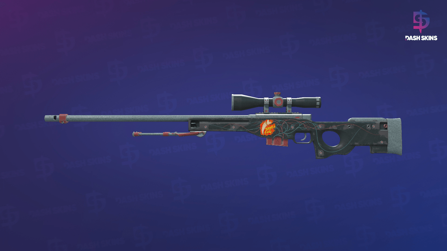 AWP | Capillary (Field-Tested) - Frontside Screenshot