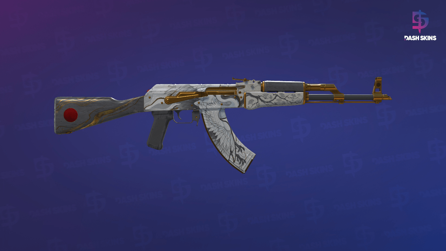 AK-47 | Crane Flight (Field-Tested) - Backside Screenshot