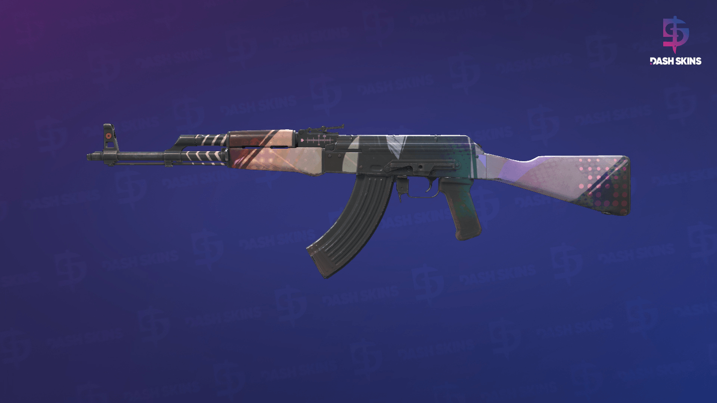 AK-47 | Crossfade (Field-Tested) - Frontside Screenshot