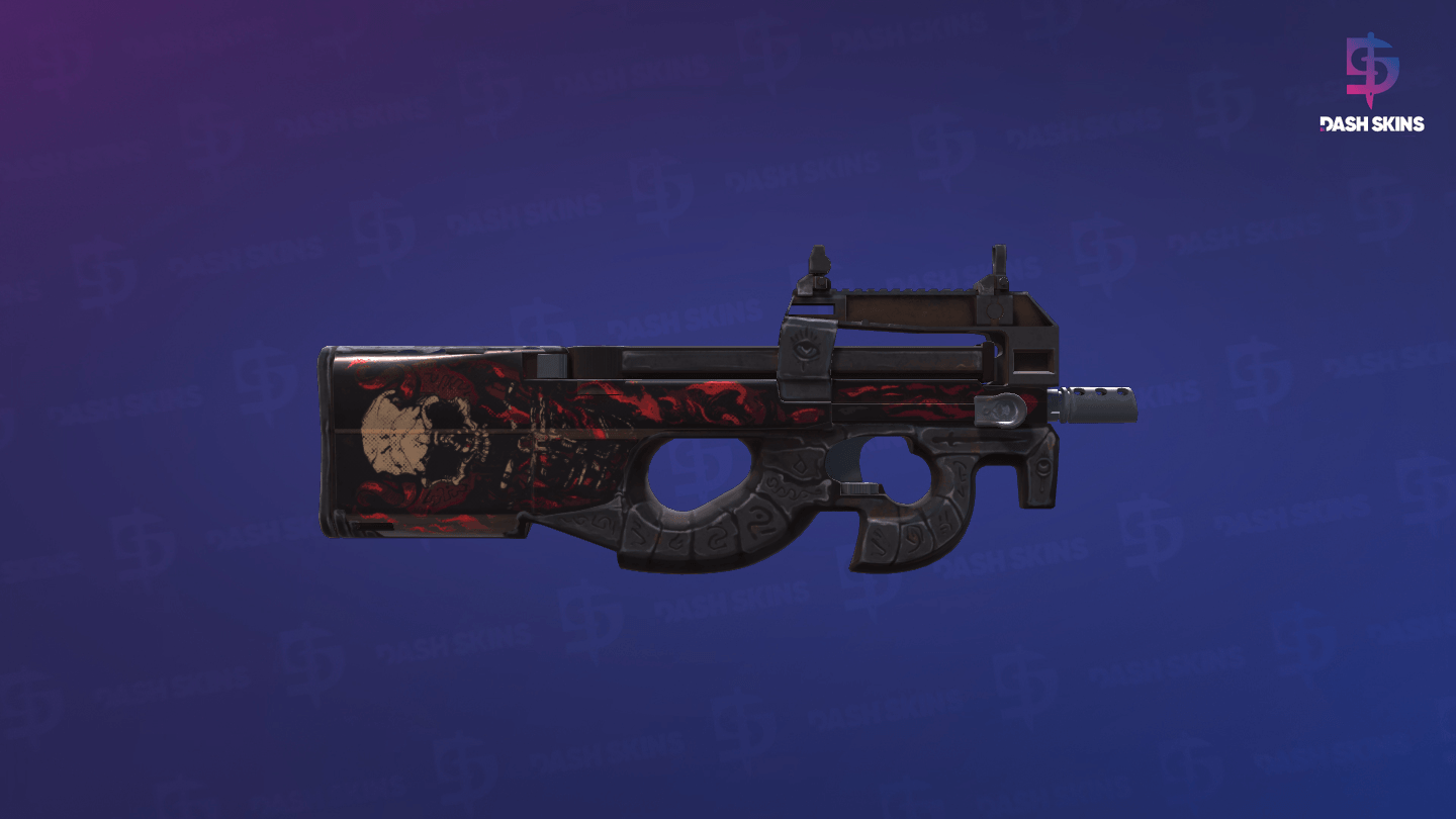 P90 | Shallow Grave (Field-Tested) - Backside Screenshot