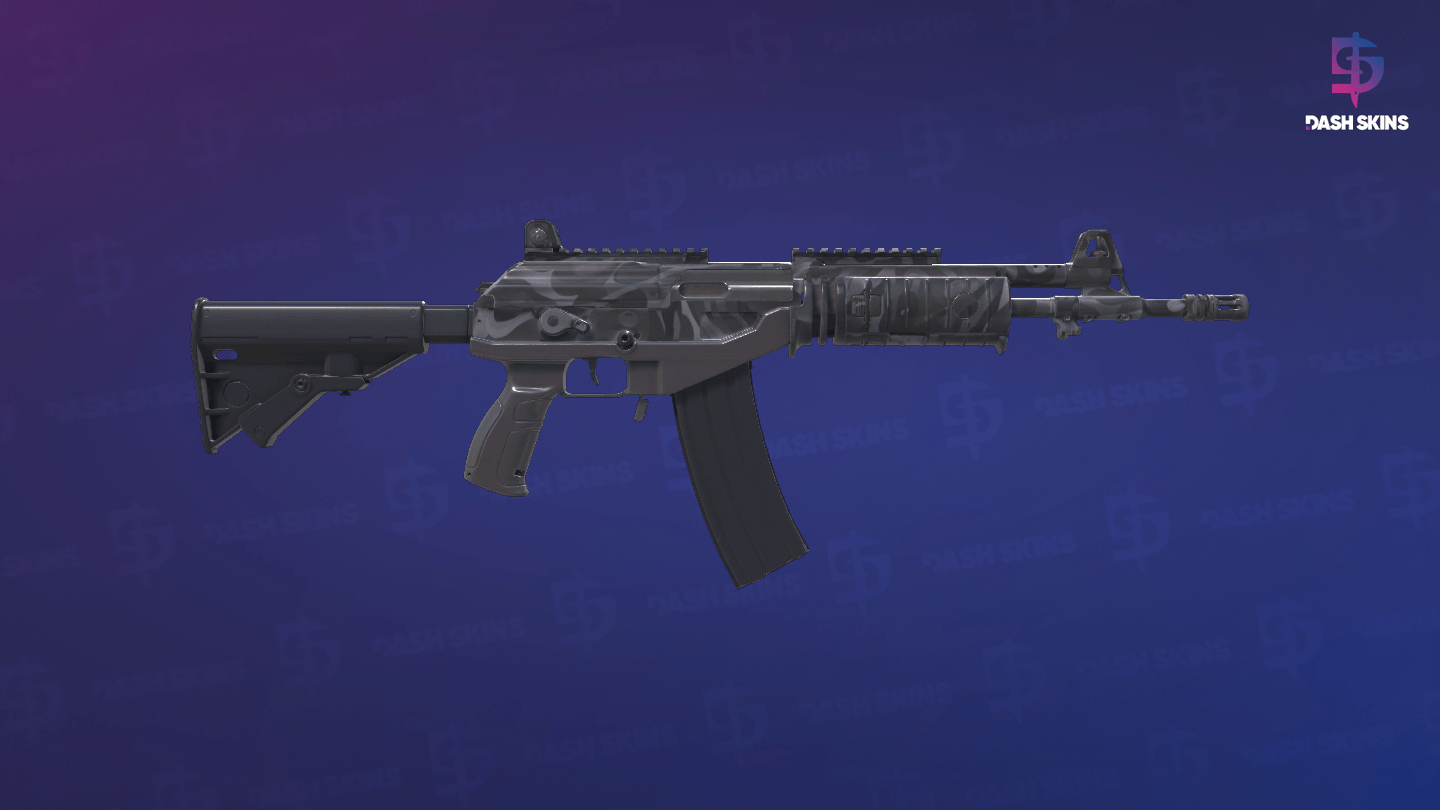 Galil AR | Grey Smoke (Minimal Wear) - Backside Screenshot