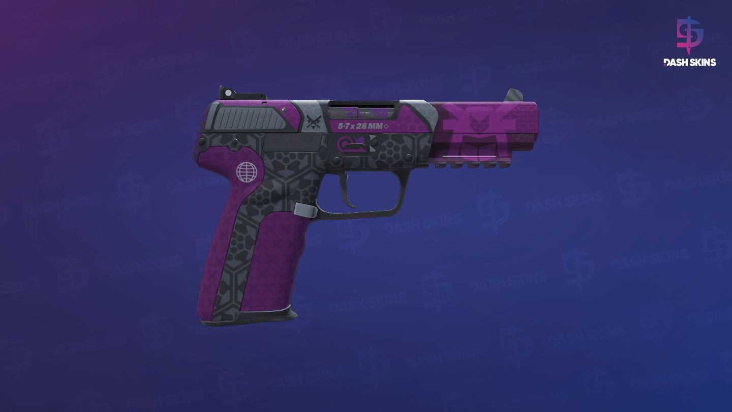 Five-SeveN | Violent Daimyo (Minimal Wear) - Backside Screenshot