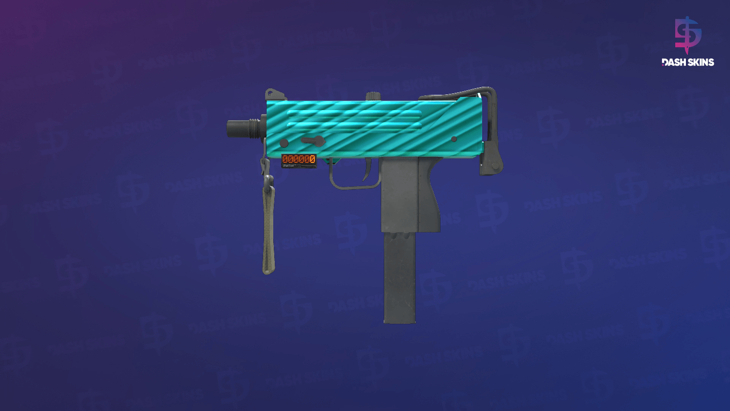 StatTrak™ MAC-10 | Malachite (Factory New) - Frontside Screenshot