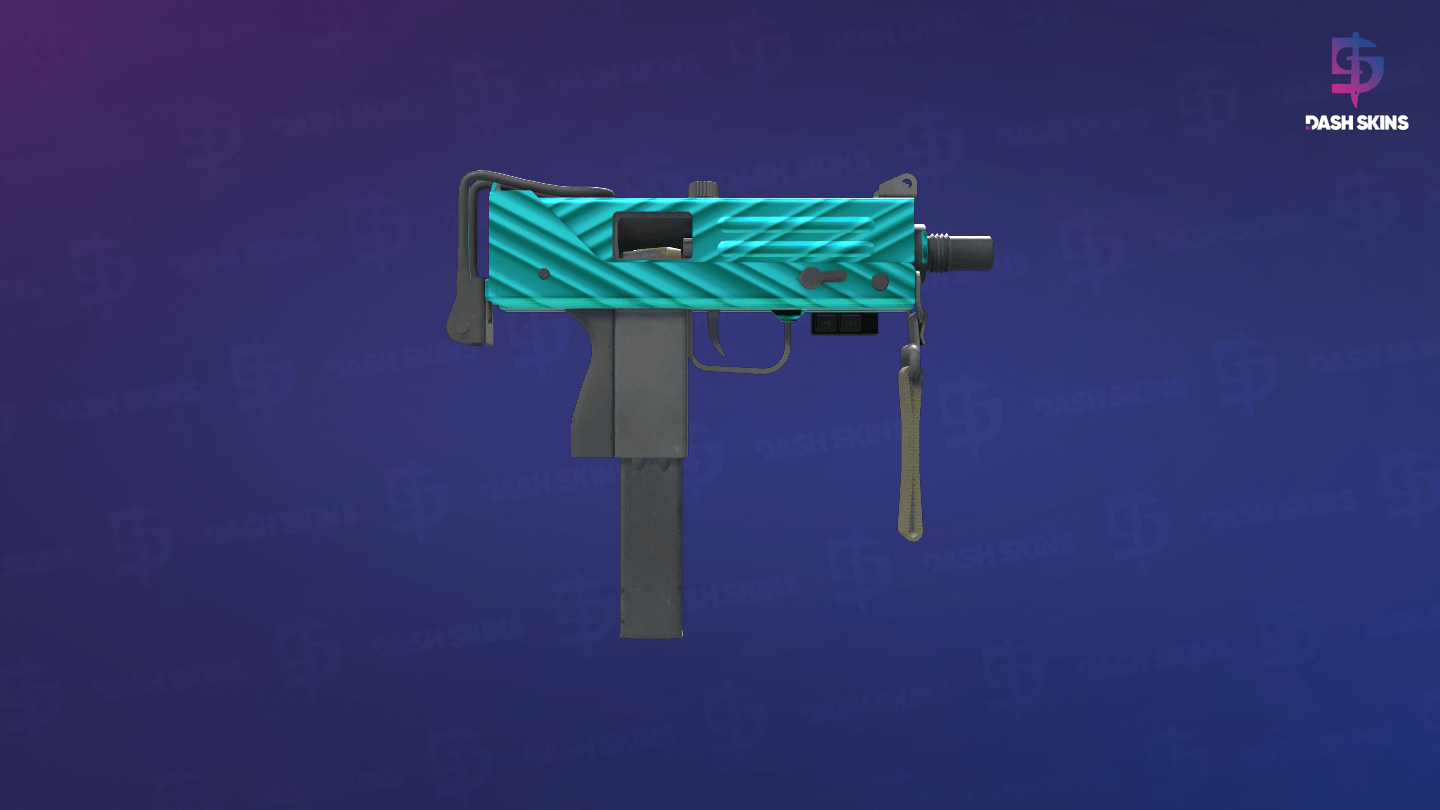 StatTrak™ MAC-10 | Malachite (Factory New) - Backside Screenshot