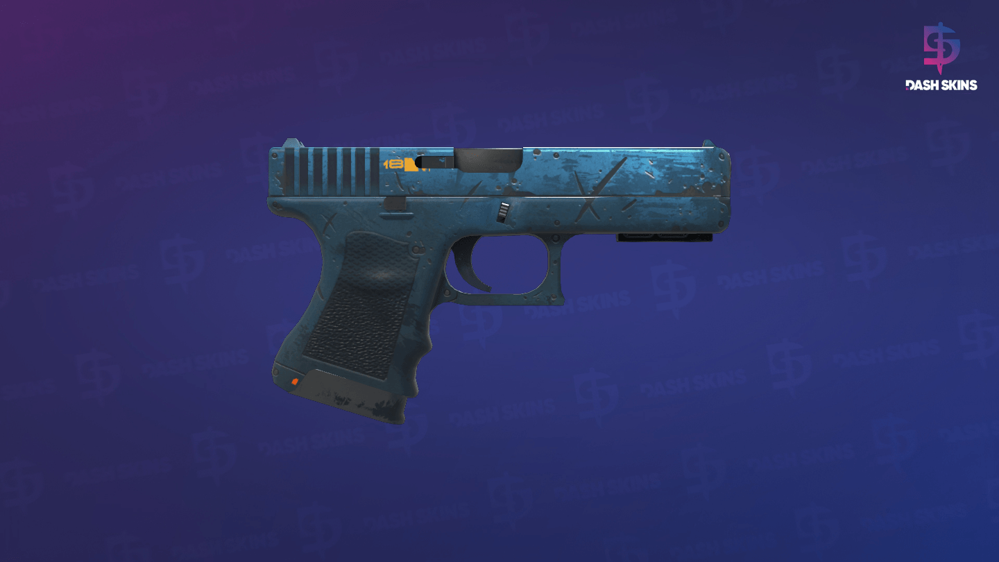 StatTrak™ Glock-18 | Off World (Field-Tested) - Backside Screenshot