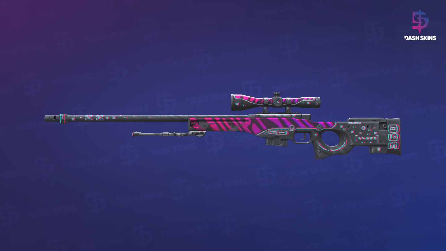 AWP | Chromatic Aberration (Field-Tested) - Frontside Screenshot