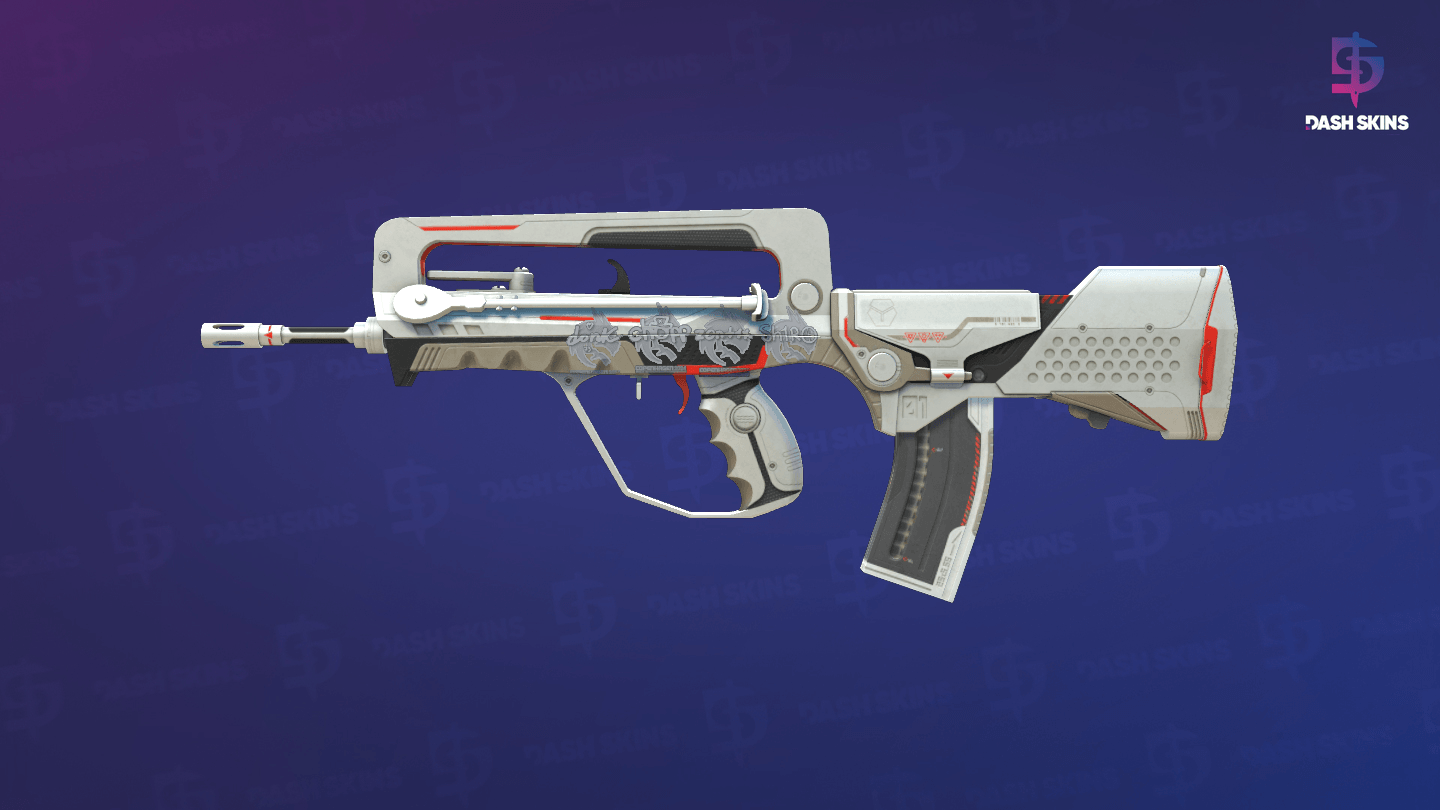 FAMAS | Mecha Industries (Minimal Wear) - Frontside Screenshot