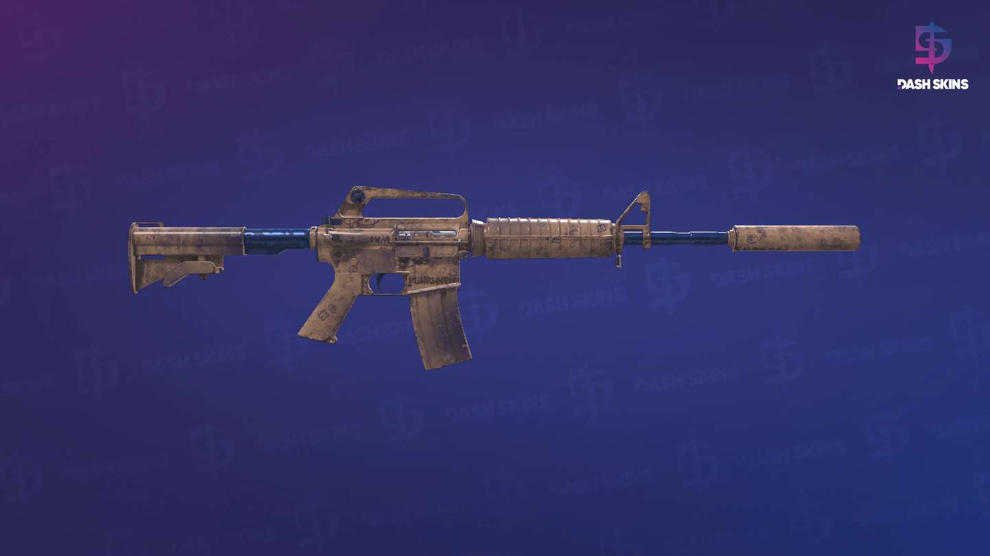 M4A1-S | Wash me plz (Field-Tested) - Backside Screenshot