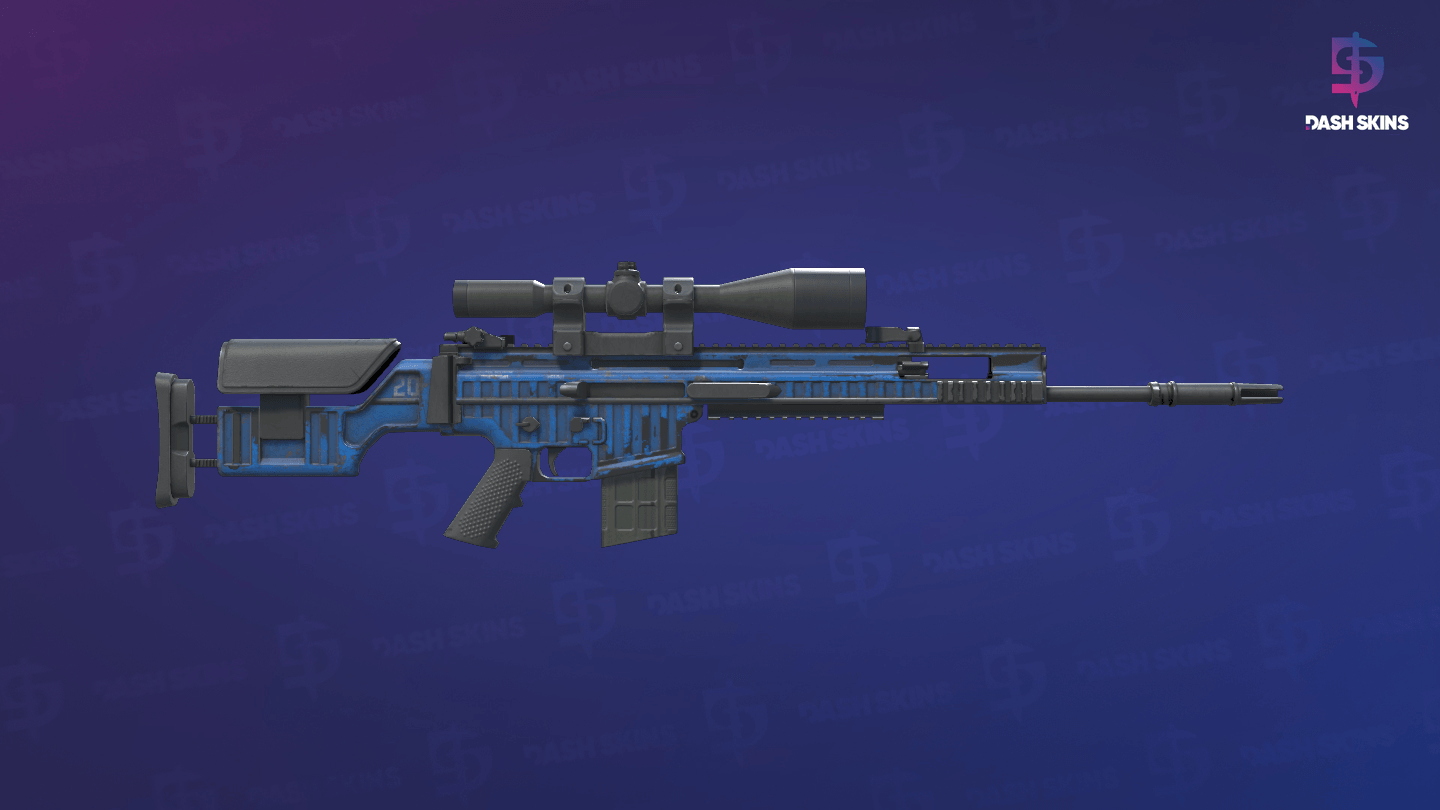 SCAR-20 | Assault (Field-Tested) - Backside Screenshot