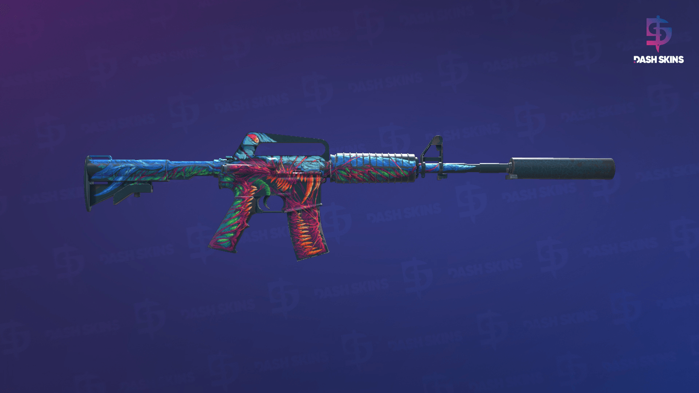 M4A1-S | Hyper Beast (Field-Tested) - Backside Screenshot