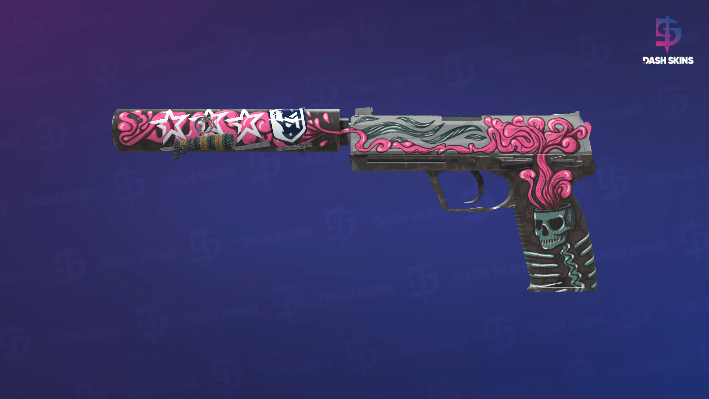 USP-S | Cortex (Minimal Wear) - Frontside Screenshot