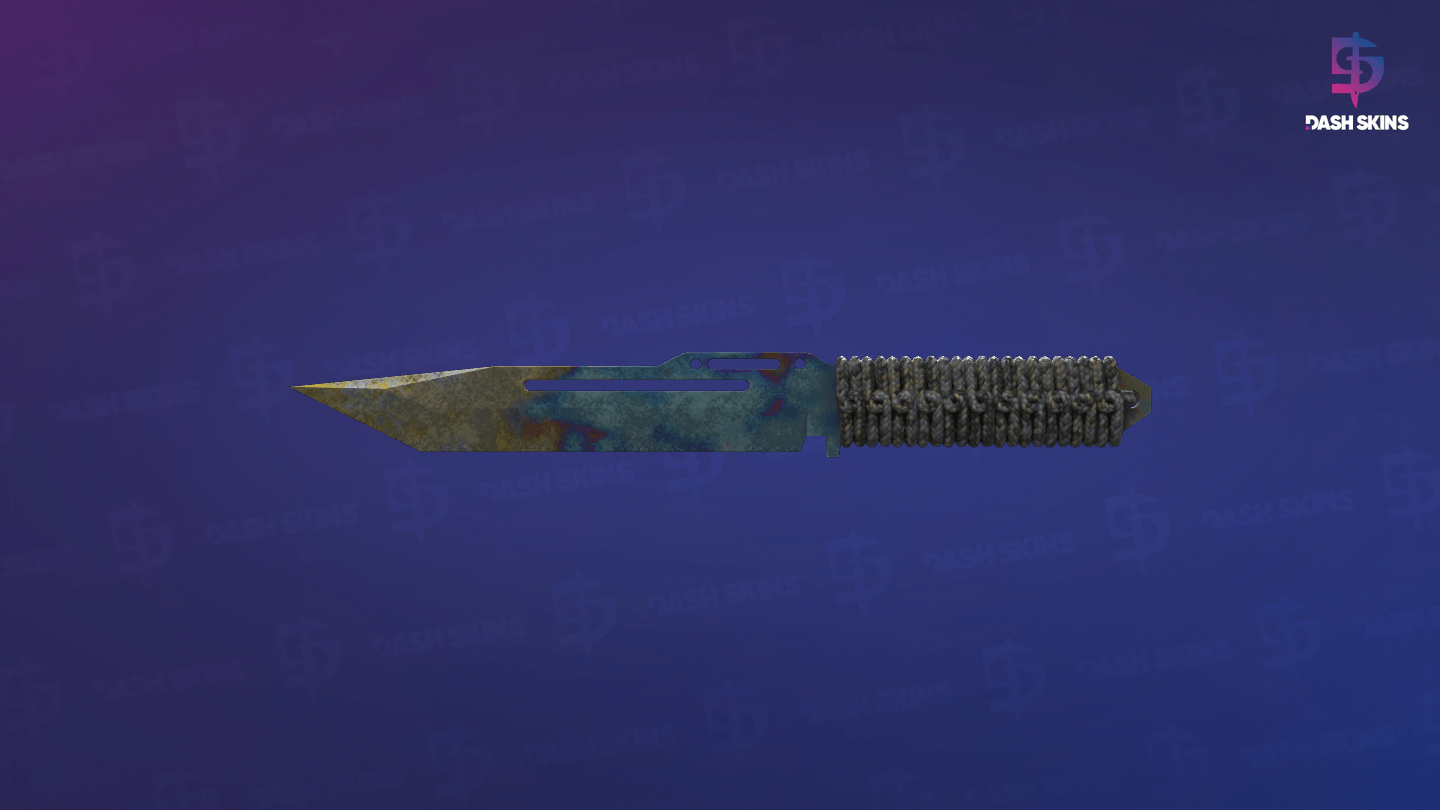 ★ Paracord Knife | Case Hardened (Battle-Scarred) - Backside Screenshot
