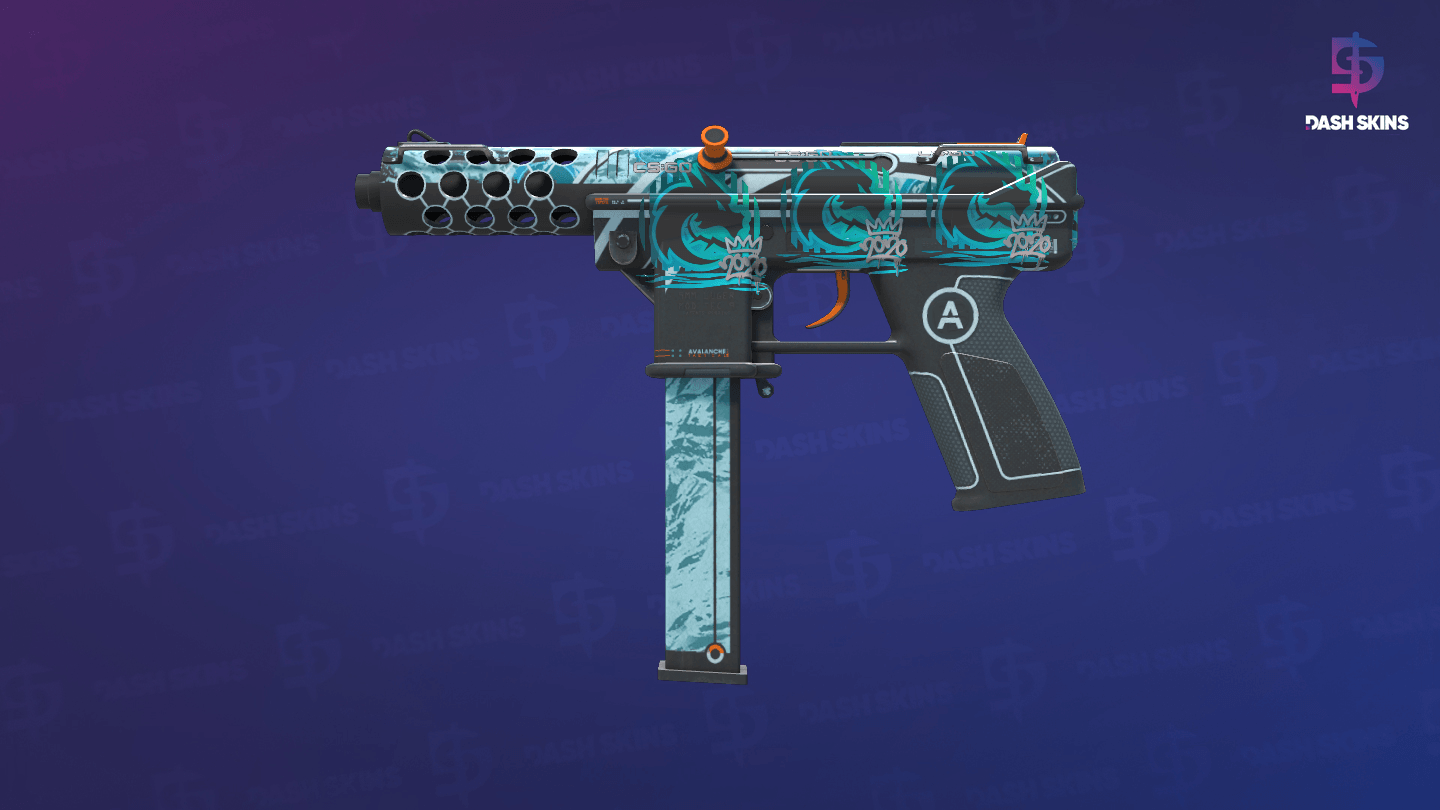 Tec-9 | Avalanche (Field-Tested) - Frontside Screenshot