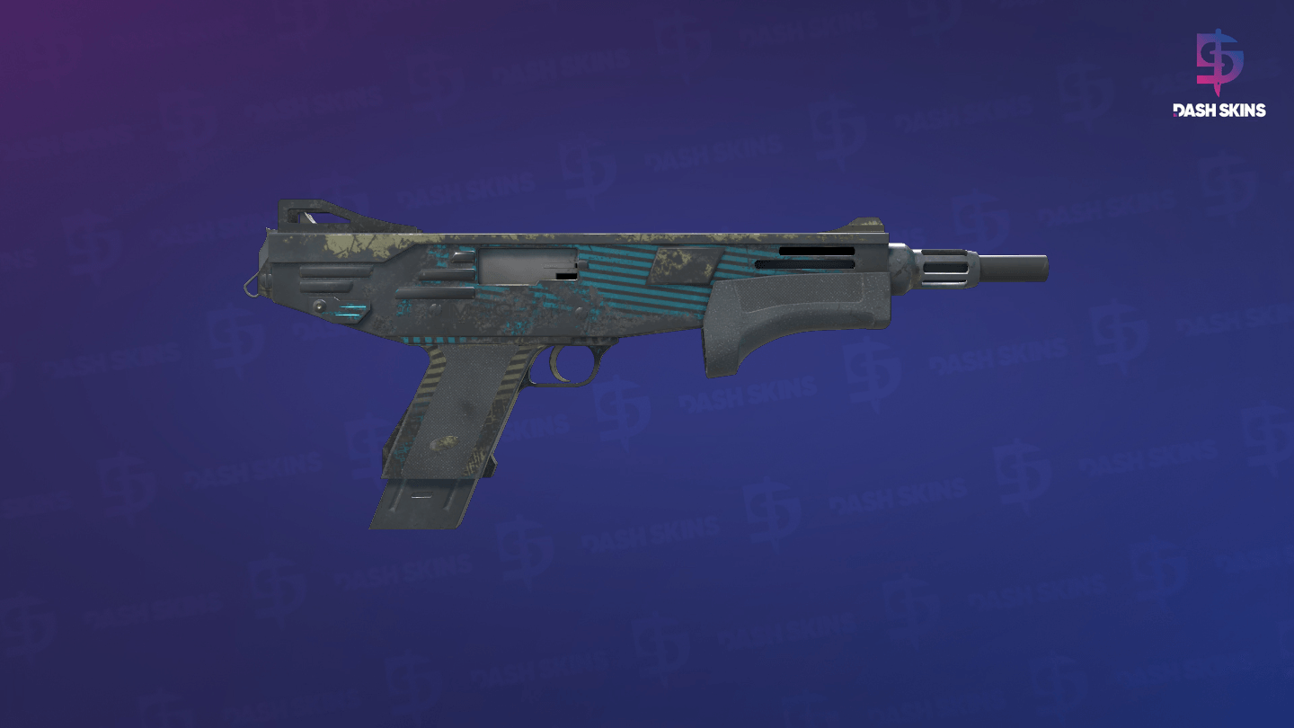 MAG-7 | Sonar (Well-Worn) - Backside Screenshot
