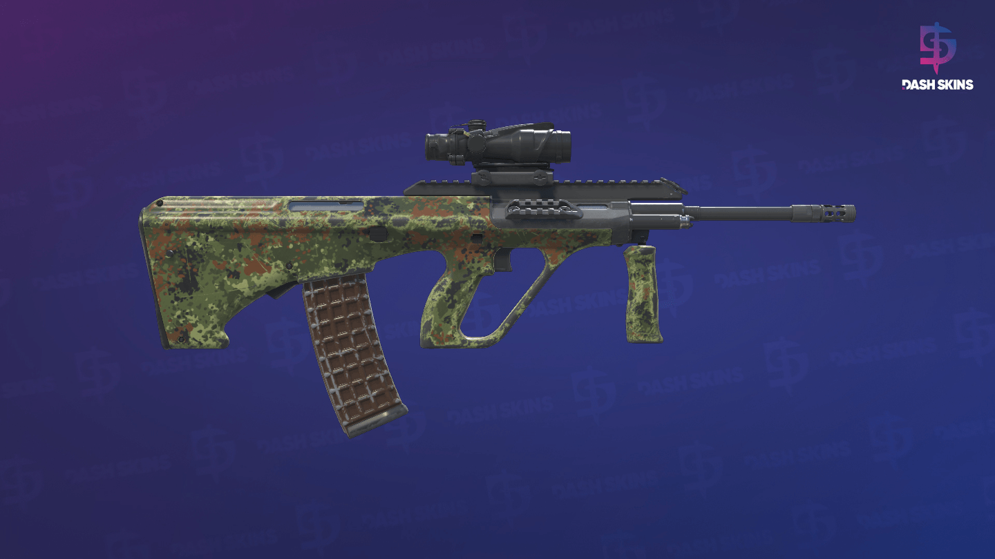 AUG | Commando Company (Field-Tested) - Backside Screenshot