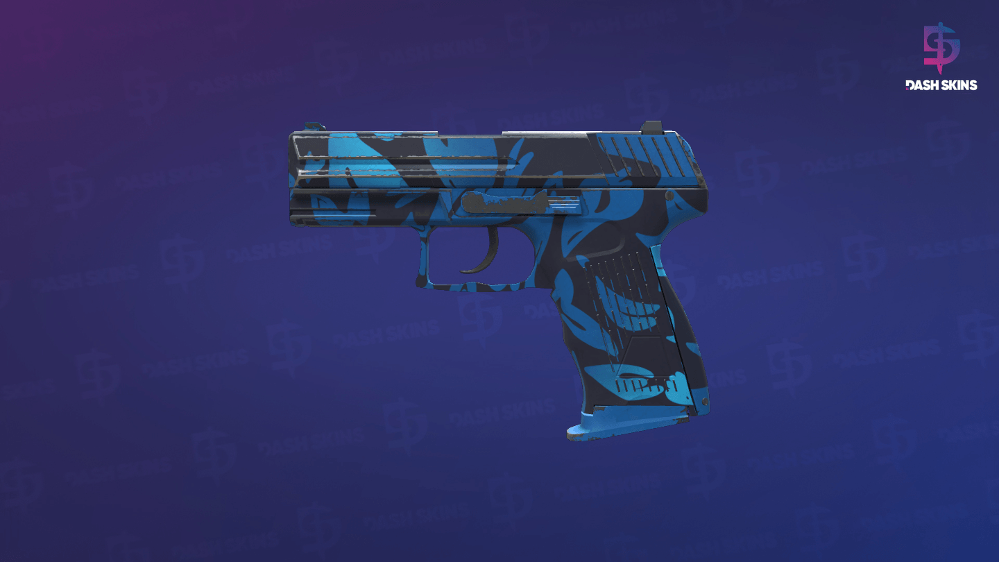 P2000 | Oceanic (Minimal Wear) - Frontside Screenshot