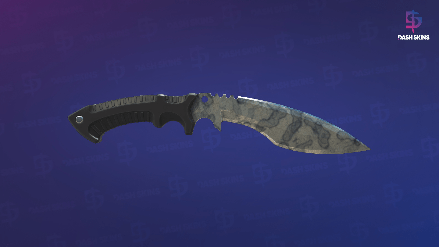 ★ Kukri Knife | Stained (Battle-Scarred) - Frontside Screenshot