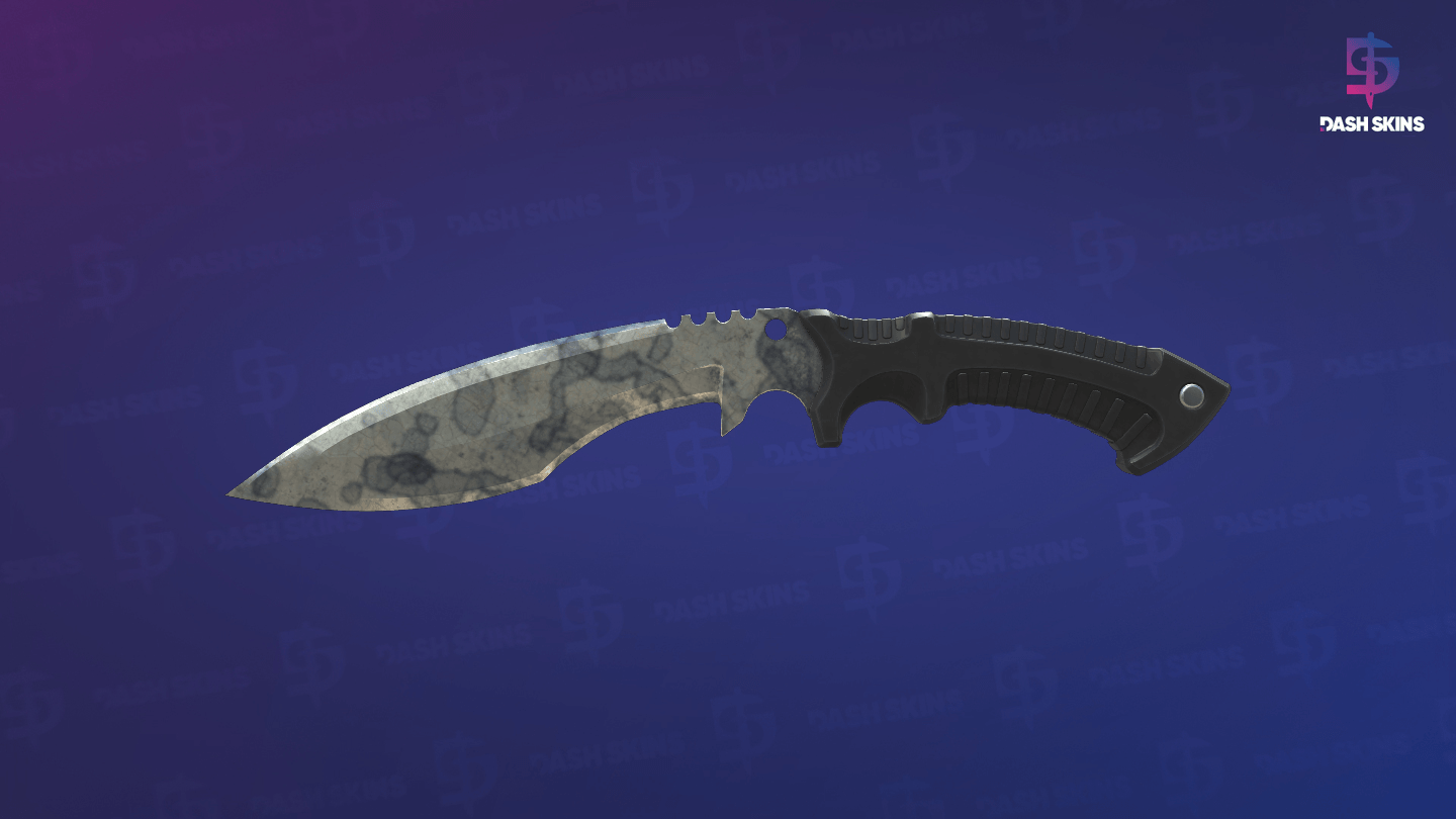 ★ Kukri Knife | Stained (Battle-Scarred) - Backside Screenshot