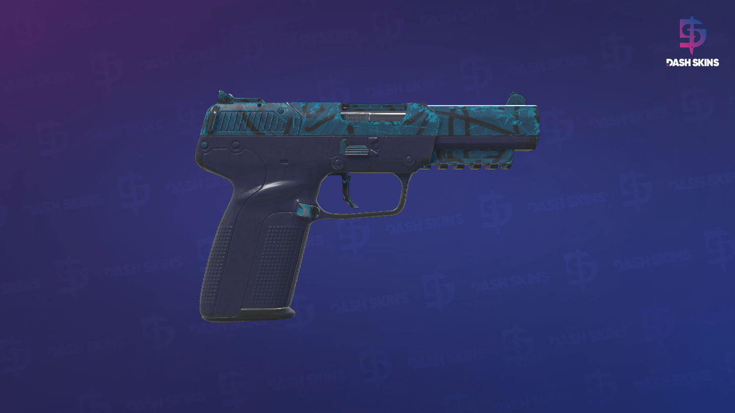 Five-SeveN | Midnight Paintover (Field-Tested) - Backside Screenshot