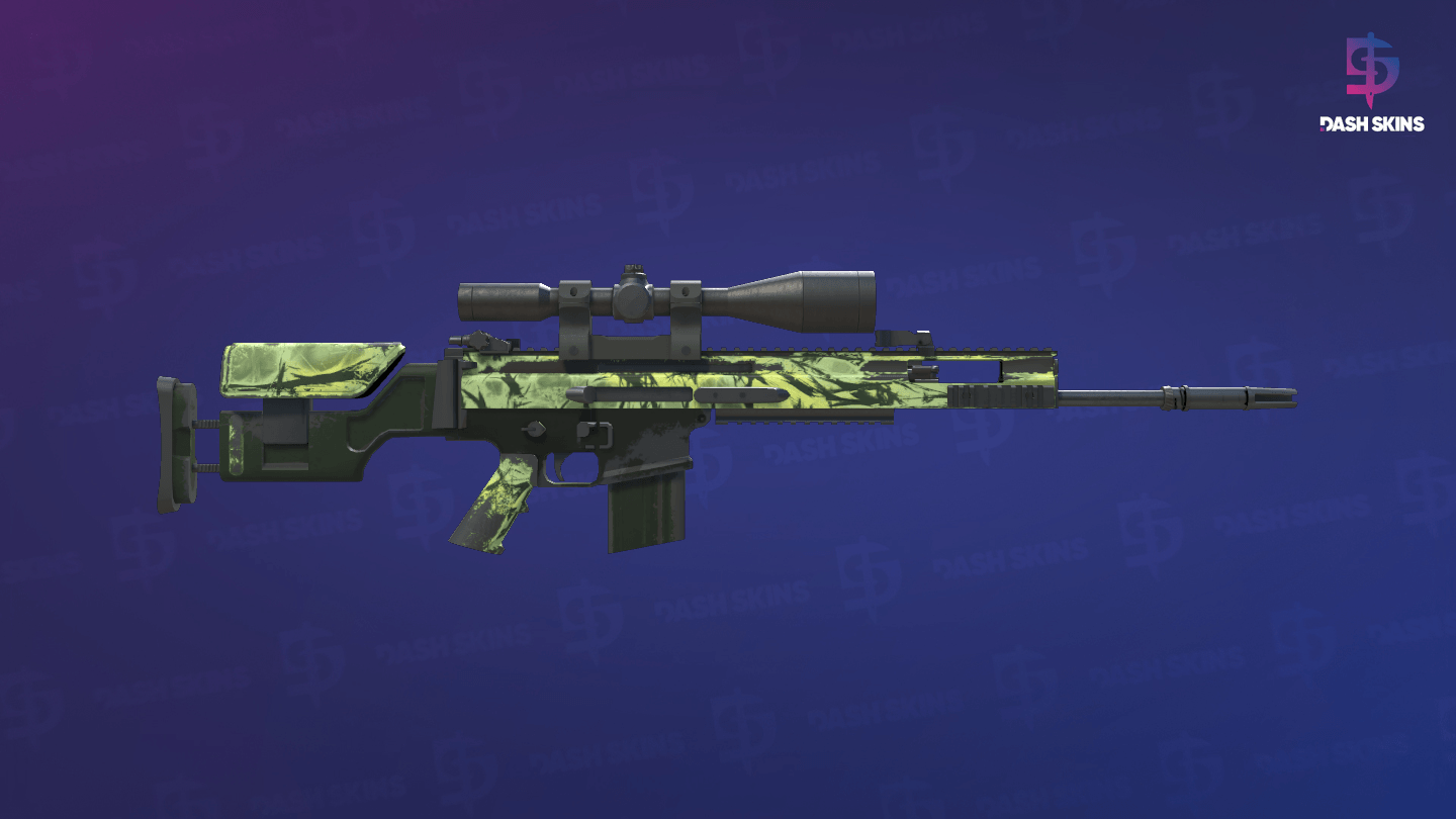 SCAR-20 | Outbreak (Field-Tested) - Backside Screenshot