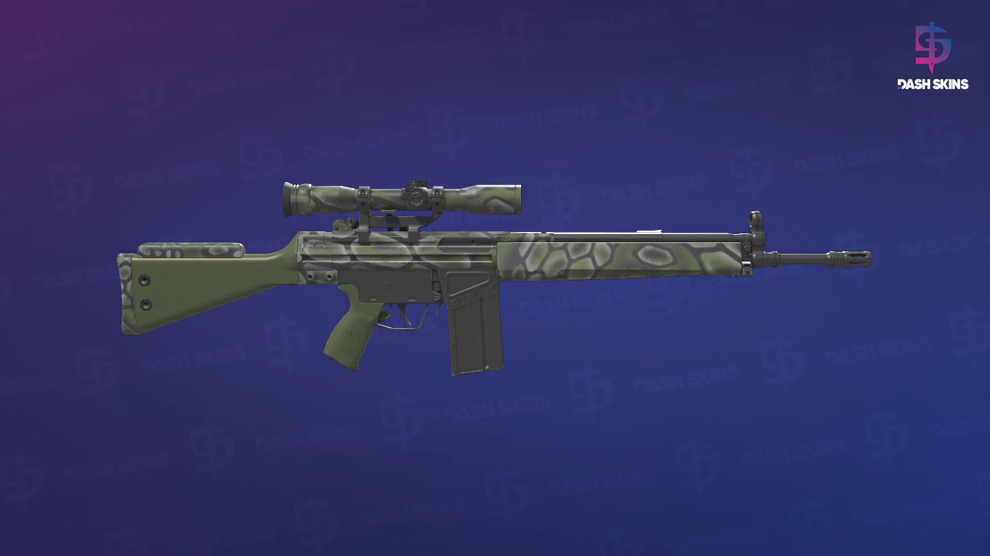 G3SG1 | Green Cell (Field-Tested) - Backside Screenshot