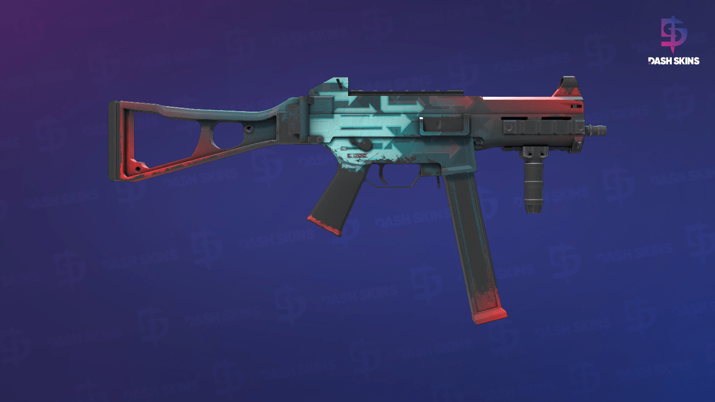 UMP-45 | Momentum (Field-Tested) - Backside Screenshot