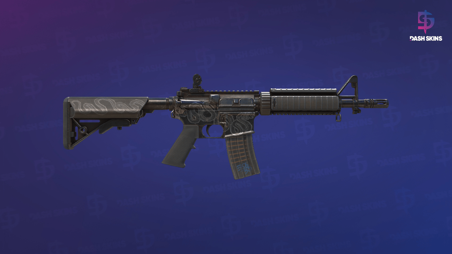 M4A4 | Etch Lord (Field-Tested) - Backside Screenshot