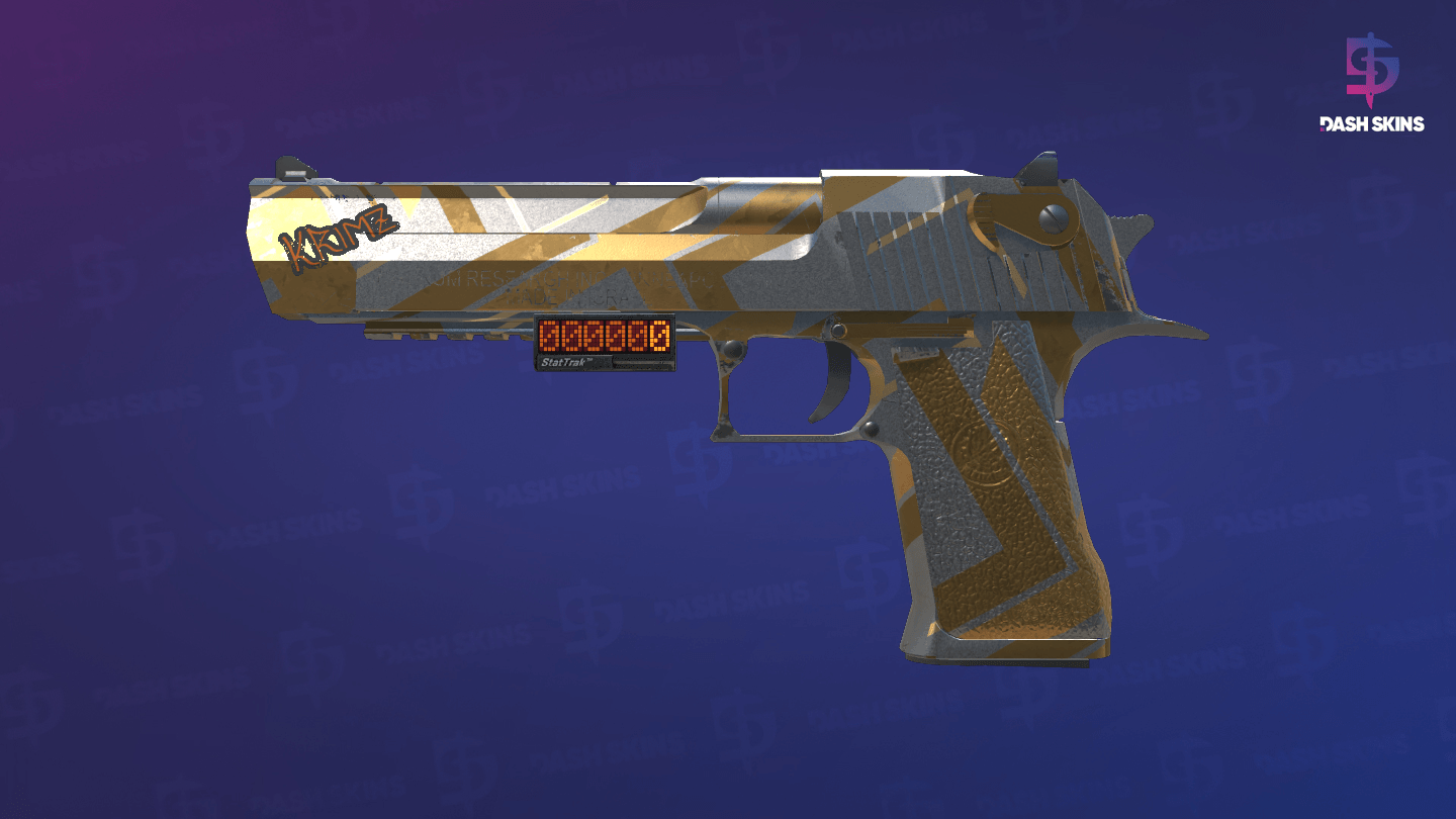 StatTrak™ Desert Eagle | Bronze Deco (Factory New) - Frontside Screenshot