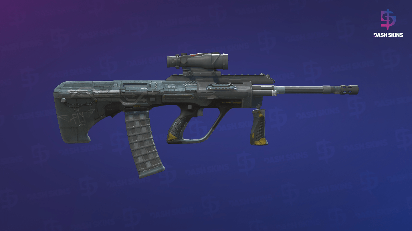 StatTrak™ AUG | Tom Cat (Battle-Scarred) - Backside Screenshot