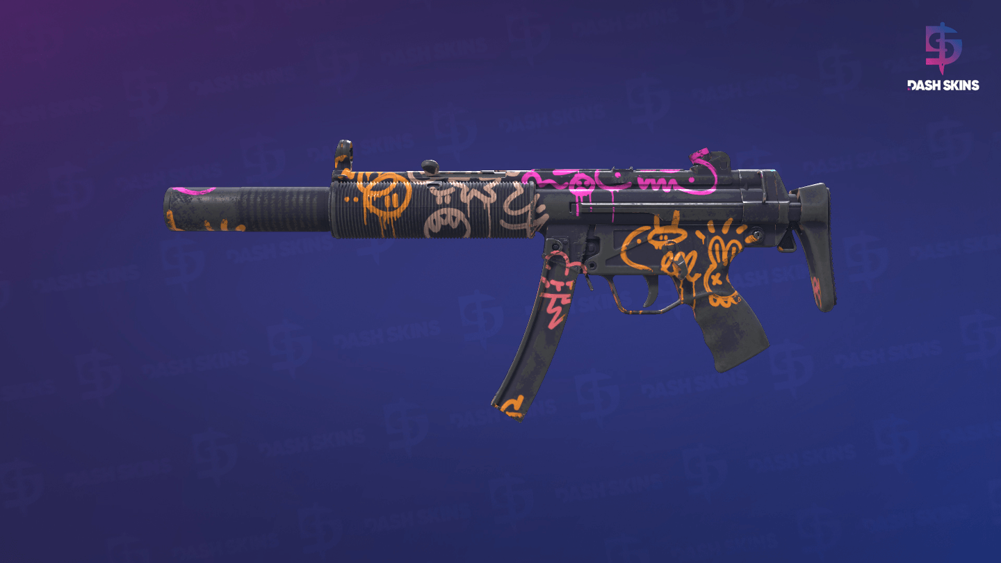 MP5-SD | Neon Squeezer (Field-Tested) - Frontside Screenshot