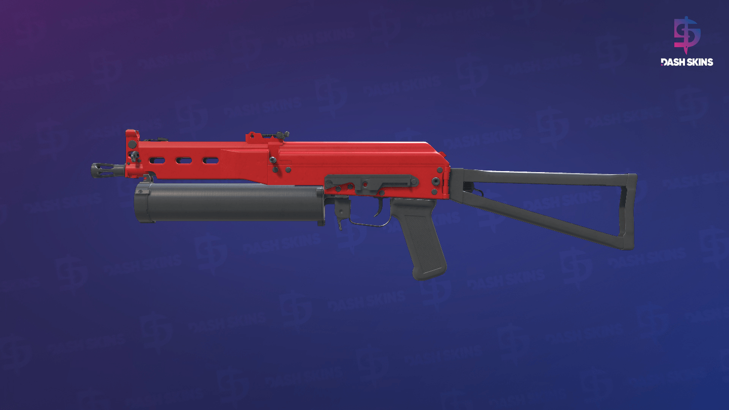 PP-Bizon | Candy Apple (Minimal Wear) - Frontside Screenshot
