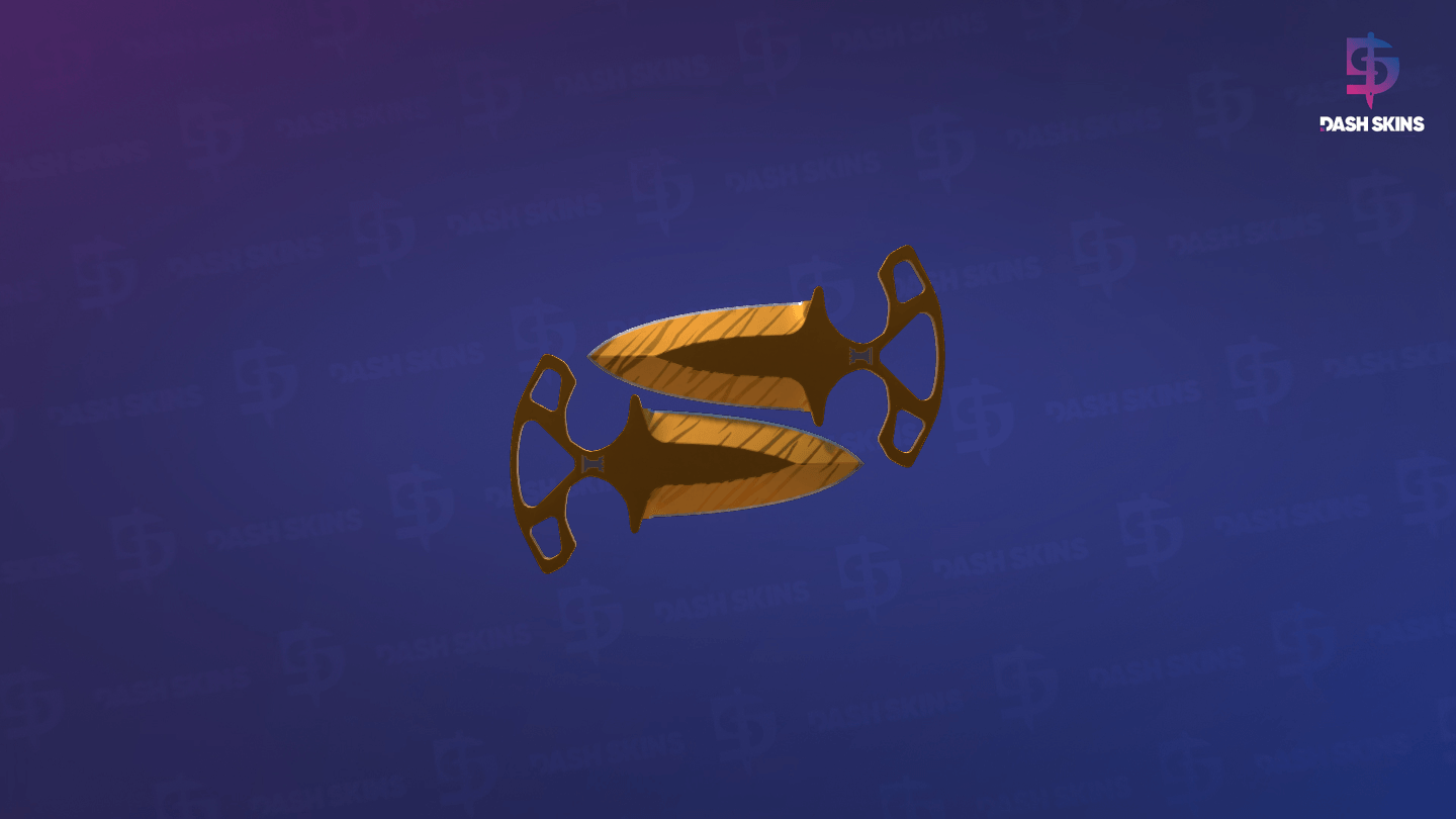 ★ Shadow Daggers | Tiger Tooth (Factory New) - Frontside Screenshot