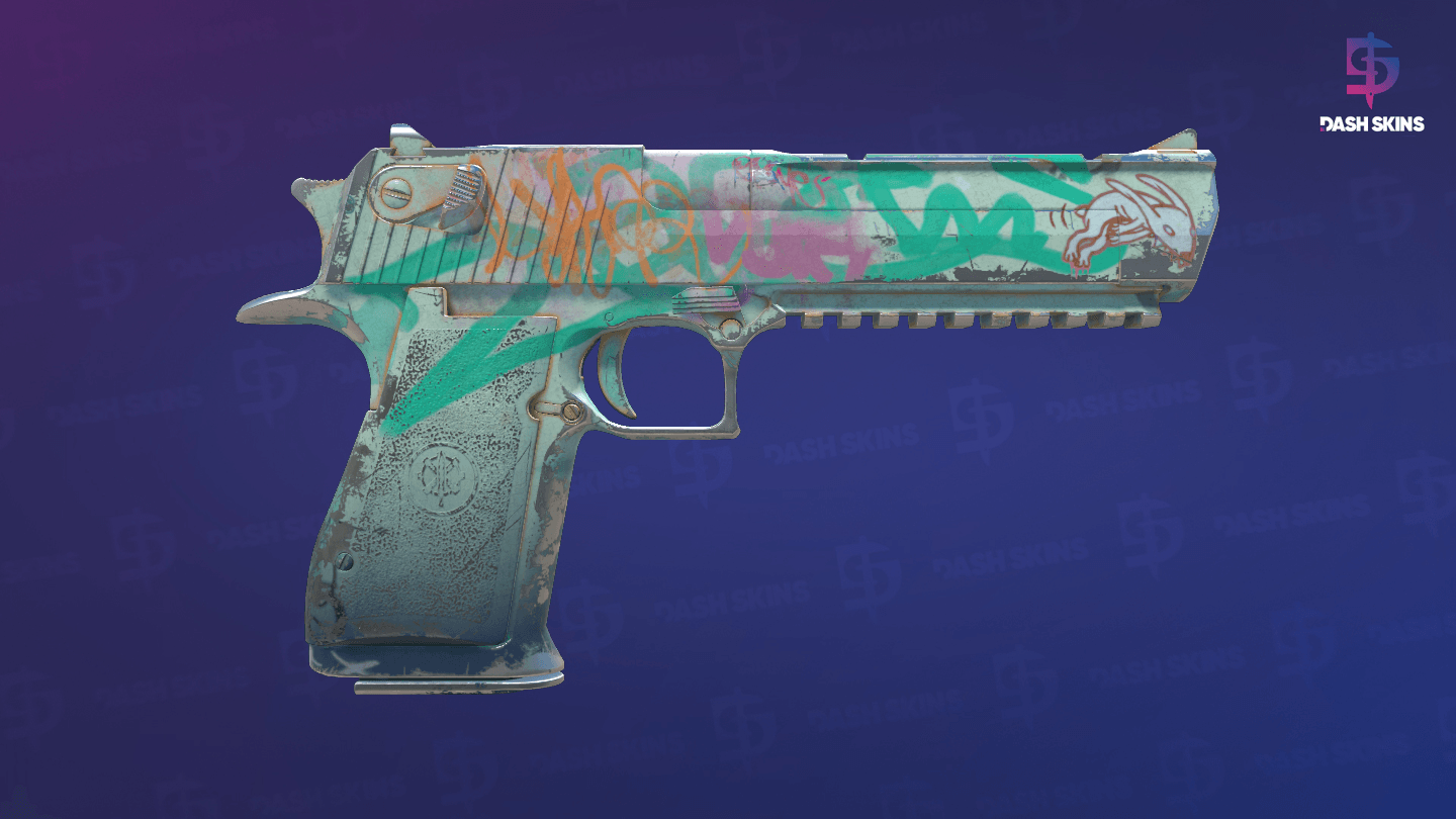 Desert Eagle | Tilted (Well-Worn) - Backside Screenshot