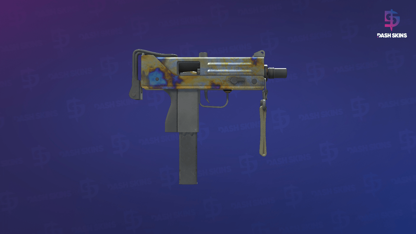 Souvenir MAC-10 | Case Hardened (Field-Tested) - Backside Screenshot