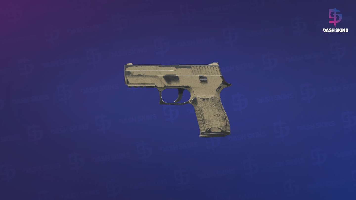 P250 | Sand Dune (Battle-Scarred) - Frontside Screenshot