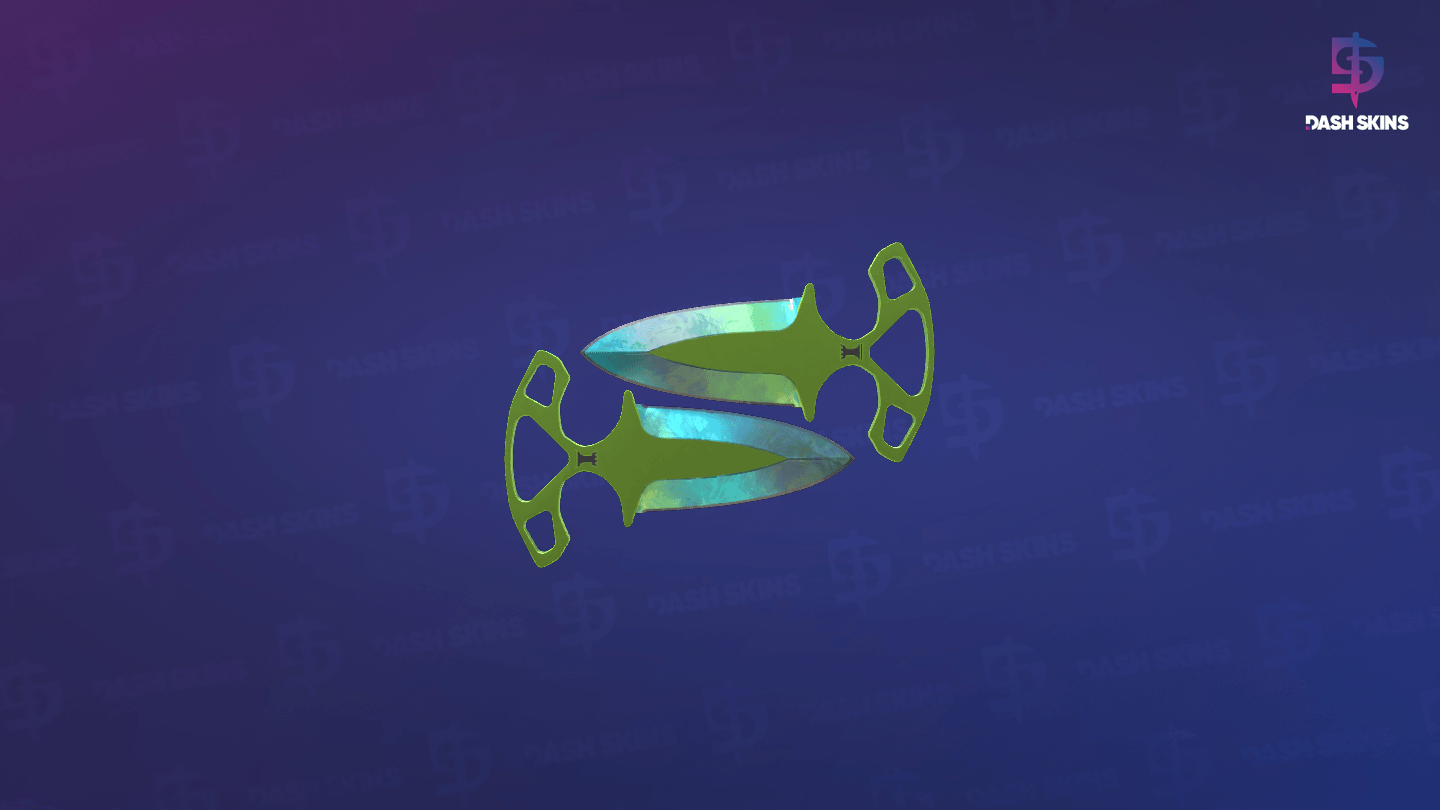 ★ Shadow Daggers | Gamma Doppler (Factory New) - Frontside Screenshot