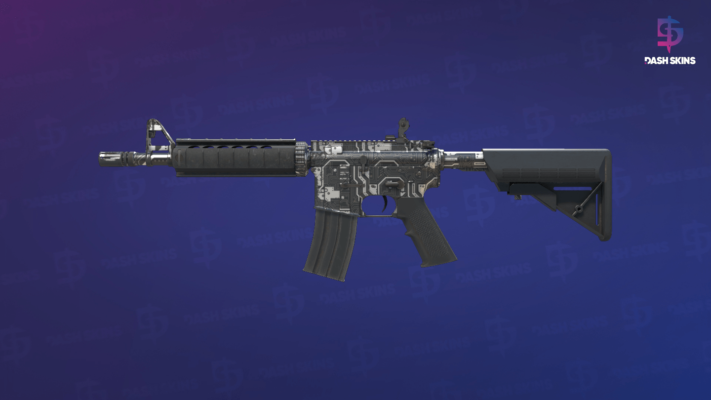 M4A4 | Mainframe (Minimal Wear) - Frontside Screenshot