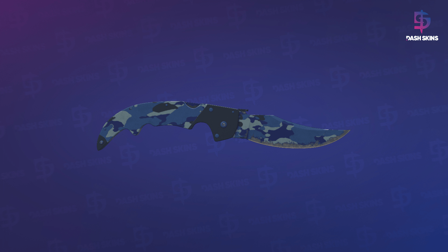 ★ Falchion Knife | Bright Water (Field-Tested) - Frontside Screenshot