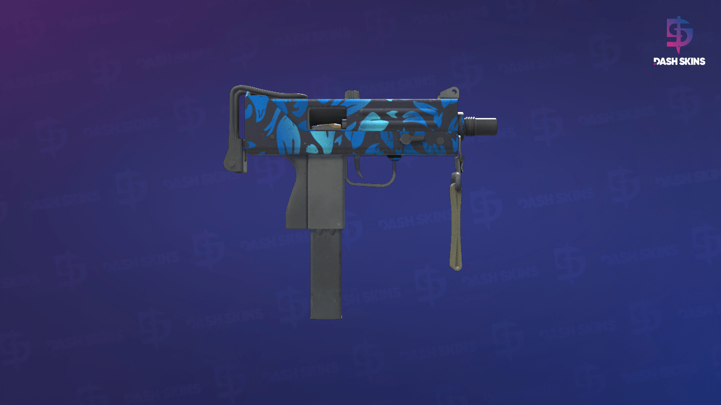 MAC-10 | Oceanic (Field-Tested) - Backside Screenshot