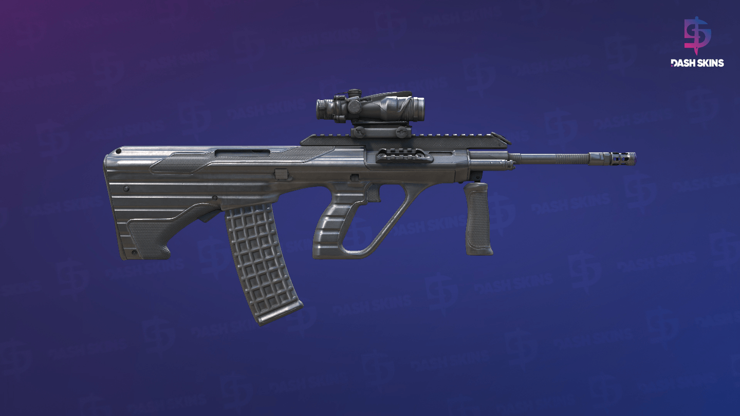 AUG | Steel Sentinel (Field-Tested) - Backside Screenshot