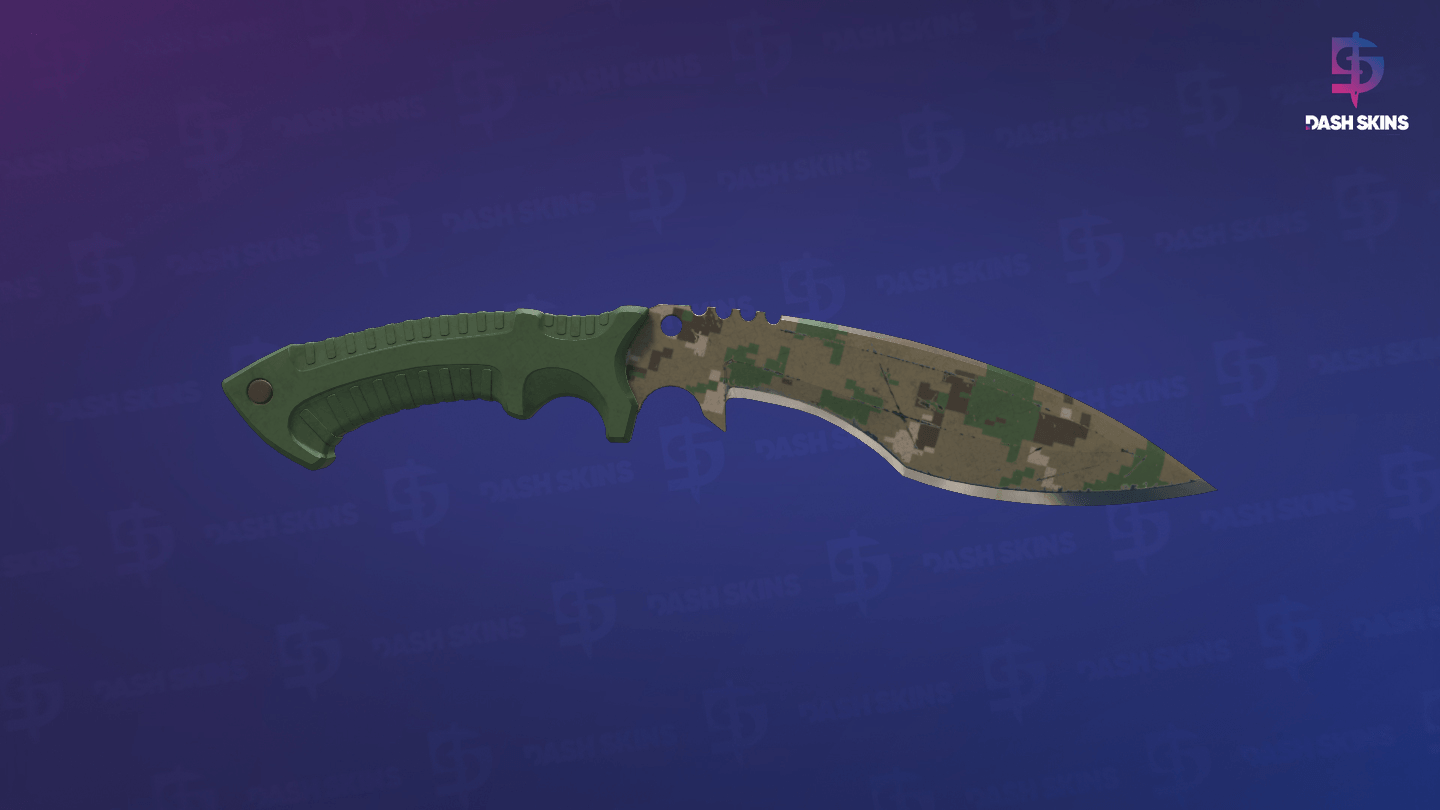 ★ Kukri Knife | Forest DDPAT (Field-Tested) - Frontside Screenshot